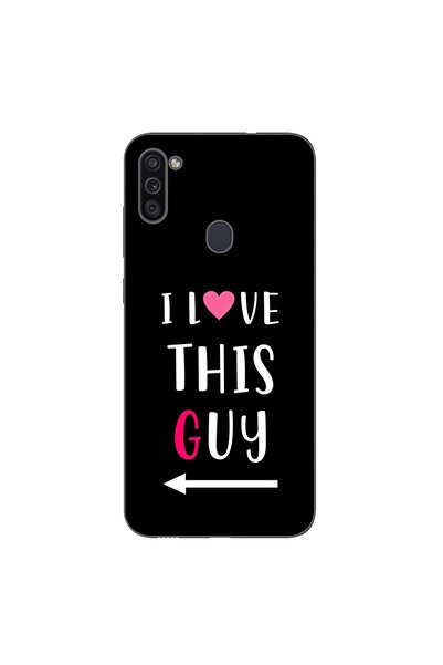 OEM Husa compatibila cu Samsung Galaxy A11 Silicon Gel Tpu Model Cupluri I lo...