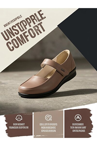 Dhiaa Walk Women's Comfort Work Shoes - Long-time Standing Support & Anti-Sli...