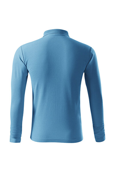 Malfini Bluza pentru barbati, Albastru azuriu, L