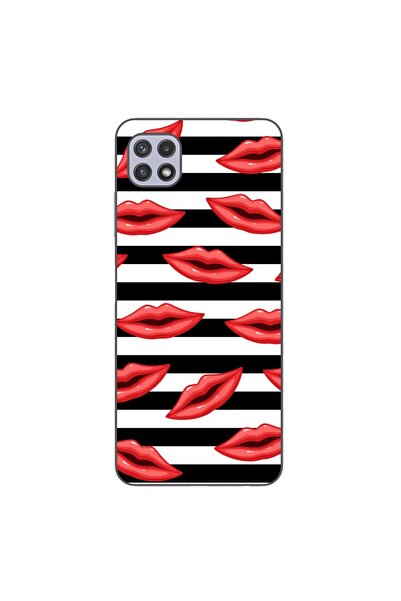 OEM Husa compatibila cu Samsung Galaxy A22 5G Silicon Gel Tpu Model Striped K...