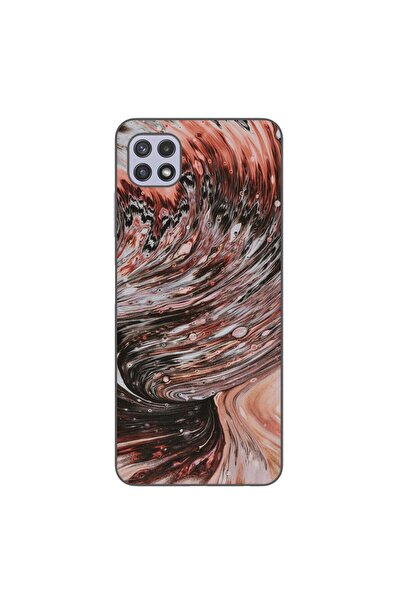 OEM Husa compatibila cu Samsung Galaxy A22 5G Silicon Gel Tpu Model Copper St...