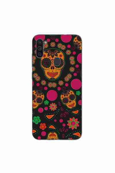 OEM Husa compatibila cu Samsung Galaxy A11 Silicon Gel Tpu Model Halloween Fl...