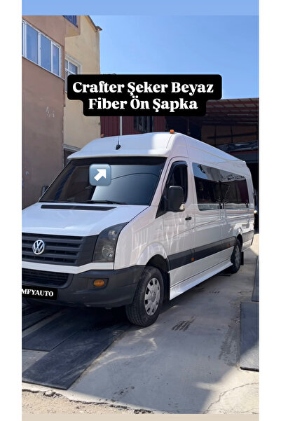 Genel Markalar Volkswagen Crafter fiber ön Şapka (Şeker Beyaz )