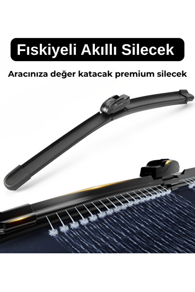 SOLEZON Opel Astra J Silecek ( 2009-2020) Uyumlu Maybach Tipi Akıllı Su Fıski...