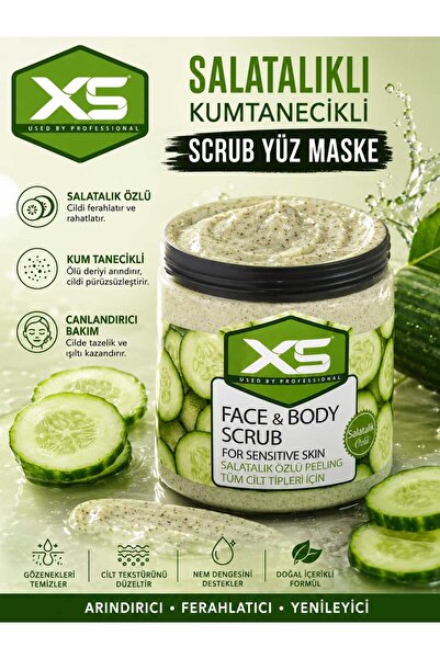 x5 Scrub Cucumber Extract Facial Peeling Anti-Blackhead Purifying Pore Tighte...