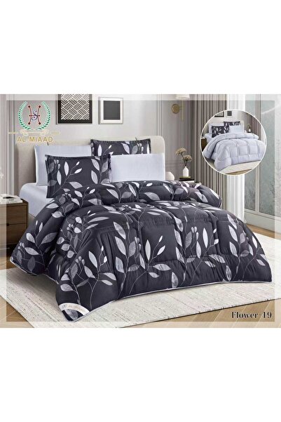 ALMIAAD Double Quilted Double-Sided Puffy Quilt - Soft Microfiber |   Nefren ...