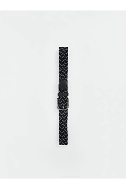 LC Waikiki Mixed Knitted Patterned Men's Belt