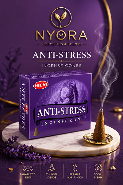 Hem Marka Anti Stress 10 Adet Konik Tütsü