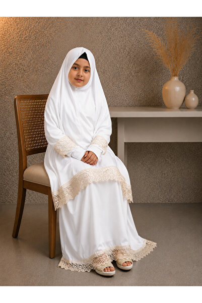 Defkay Summer Prayer Dress for Girls Suitable for Quran Classes