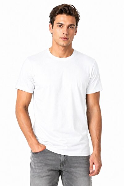 BAGLAN Men's Sıfıryaka Regular Fit T-Shirt Bgl-St05574