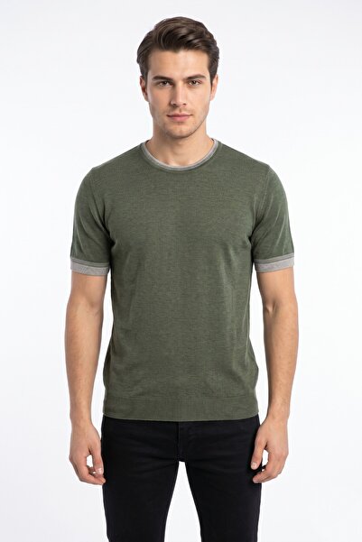 Raymons Men's Sıfıryaka Knitwear T-Shirt Regular Fit Bgl-St05565