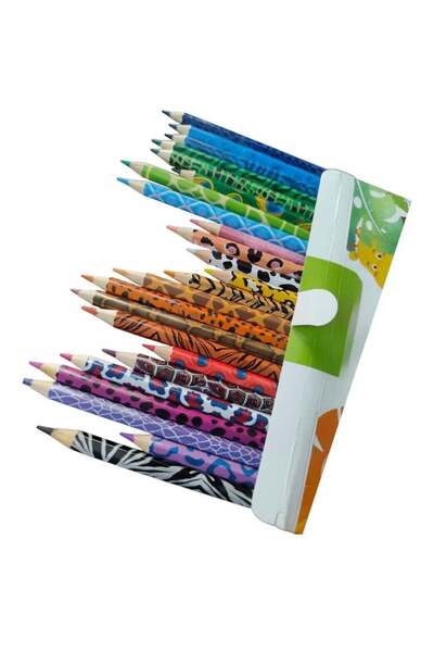 Generic 24 Color Animal colored pencils