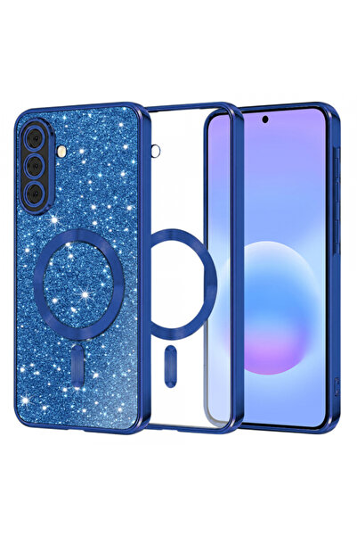 Techsuit Husa MagSafe pentru Samsung Galaxy A57 5G, Techsuit, Luxury Glitter,...