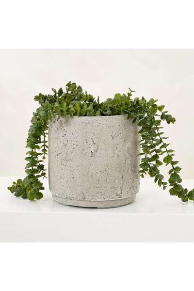 PAN HOME Kaylee Cement Planter 26x26.5cm- Grey