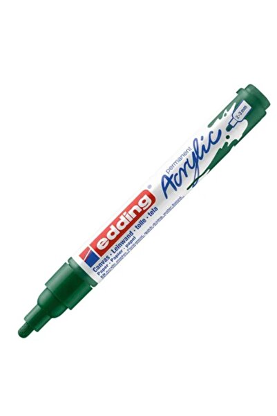 Edding Acrylic Marker Pen Moss Green - 2 Units