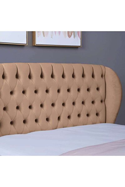 PAN HOME PLUTO HEADBOARD VELVET GOLD L-160 : H-125 CM