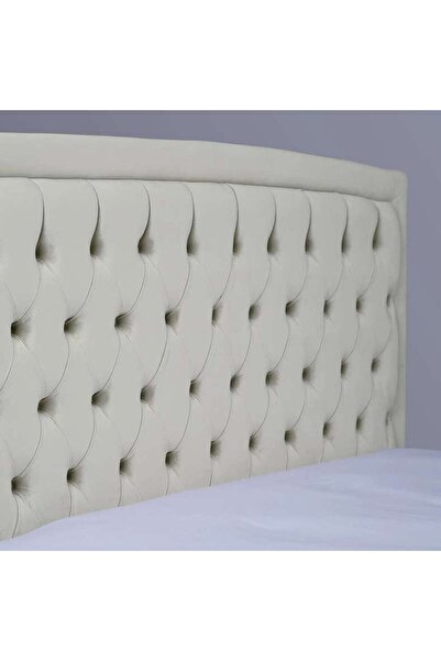 PAN HOME BIANCA HEADBOARD VELVET WHITE L-160 : H-125 CM