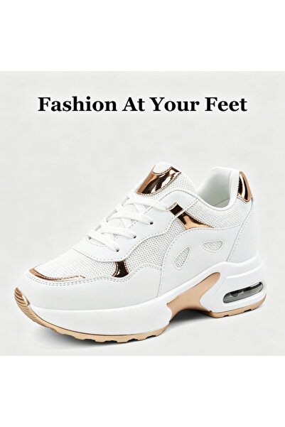 SOSENFER Women's Outdoor Shoes, Breathable Low-top Sports Shoes With Soft Soles