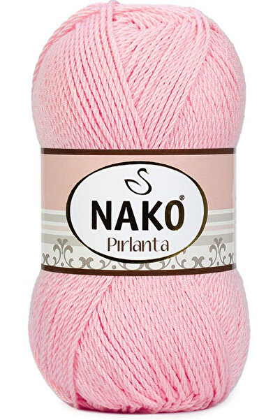 NAKO Pırlanta Amigurumi El Örgü İpi 2197 Açık Pembe