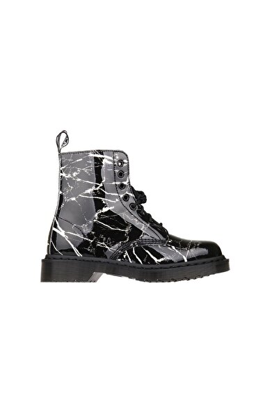 Dr. Martens Marmură Pascal neagră lăcuită