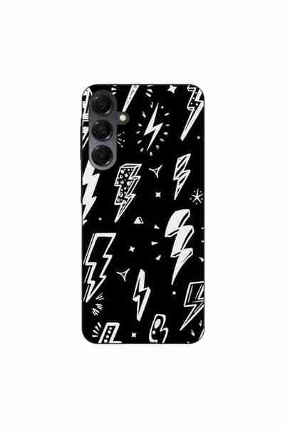 OEM Case compatible with Samsung Galaxy A16 Silicon Gel Tpu Lightnings Pattern