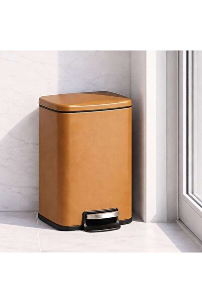 PAN HOME سلة مهملات باركر ذات إغلاق ناعم ومقاومة لبصمات الأصابع 22x19.2x33 سم...