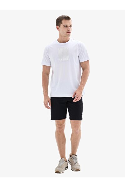 Blackspade Men's Short Sleeve White T-Shirt C6T1N904