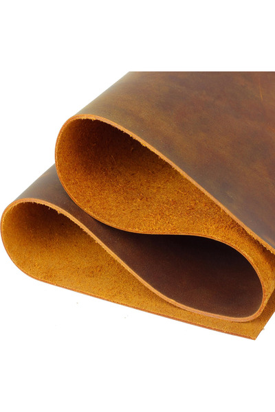 Deri tedarik Parça Deri 60*30cm Camel Renk. Crazy Deri. Hakiki Deri.