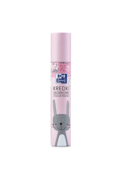 Oxford Set 12 creioane colorate rotunde, Kids