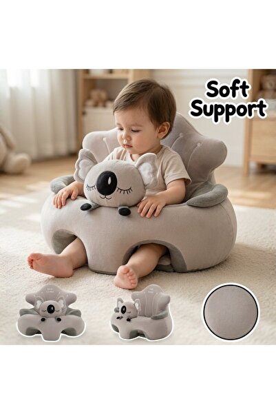 Generic Plush Cotton Baby Support Sofa Seat Non Slip Bottom Washable Home Travel