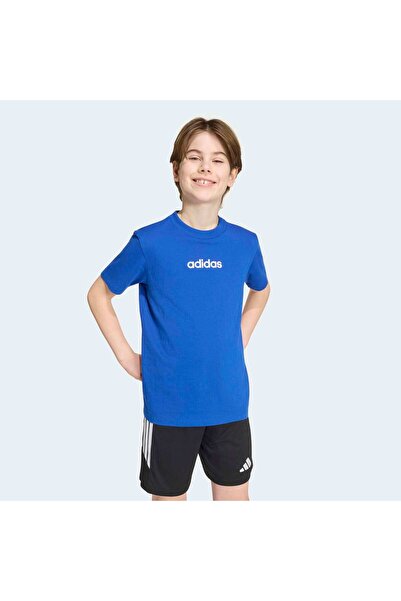 adidas J Lin Tee 160 Youth Sports Graphic Pattern T-Shirt Kt3361