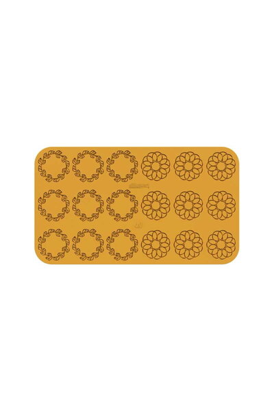 silikomart Matriță de silicon NaturaE Coronite Ø 7.7 x H 0.15 cm, 5 ml, 9+9 c...