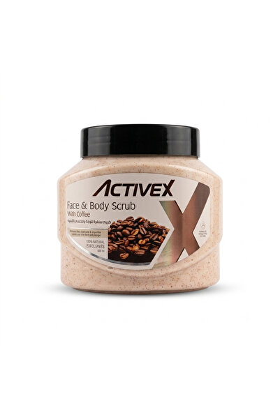 Activex Face & Body Scrub Coffee 500ml – Exfoliating Coffee Scrub for Smooth ...