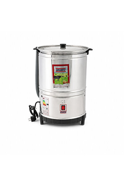 Şahbaz Elektrische Butterrührmaschine 35 L - Edelstahl Yayik-Maschine, 1035