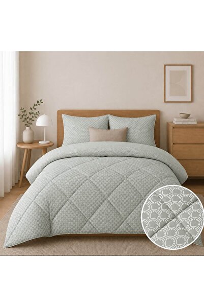 Astron Italy Πάπλωμα Υπέρδιπλο 220x240 Olivia Γκρι