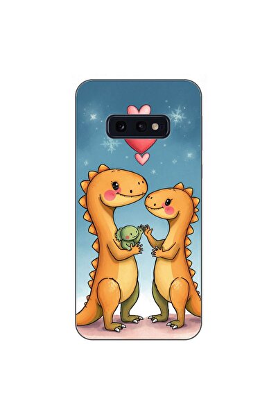 OEM Husa compatibila cu Samsung Galaxy S10e Silicon Gel Tpu Model Dino Cute F...