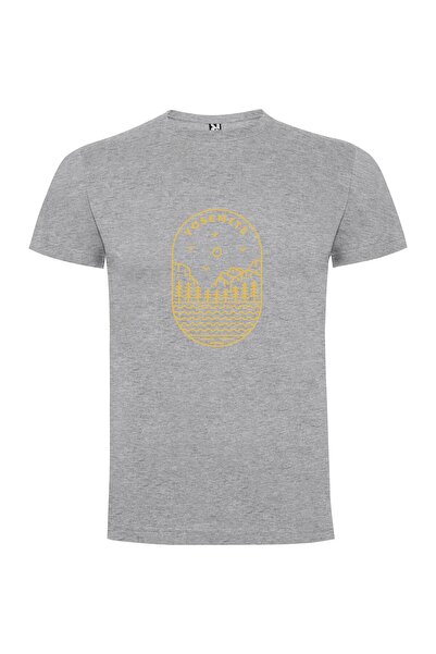 iLovePrints Yosemite Mountain Label Tshirt