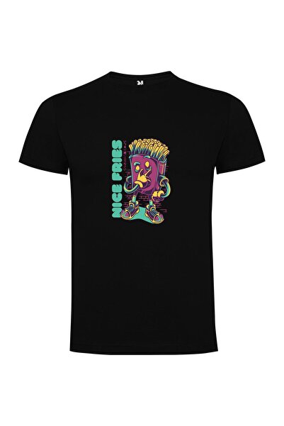 iLovePrints Fries and Cartoons Tshirt