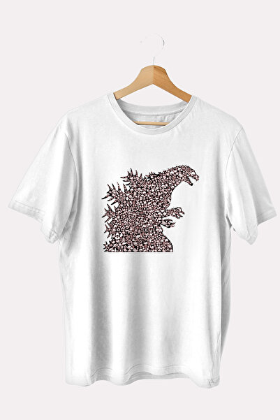 iLovePrints Μπλούζα Art Godzilla