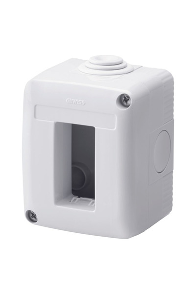 Gewiss Rama Aplicata pe tencuiala Gewiss, 1 module GW27001, montaj aplicat, 1...