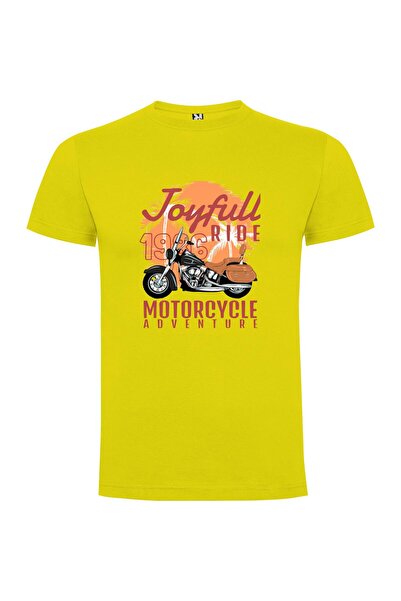iLovePrints Joyful Motorbike Adventure Tshirt