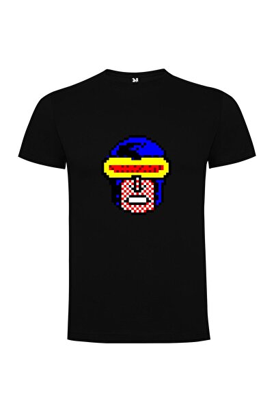 iLovePrints Pixel Hat Mania Tshirt