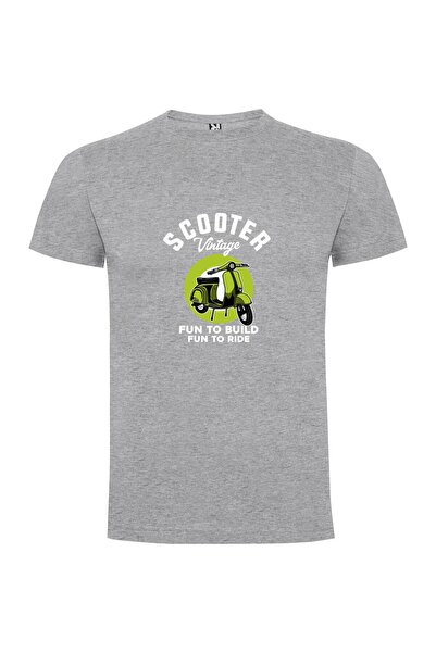 iLovePrints Retro Scooter Fun Ride Tshirt