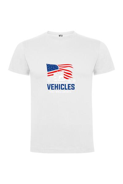 iLovePrints America's Builder Truck Tshirt