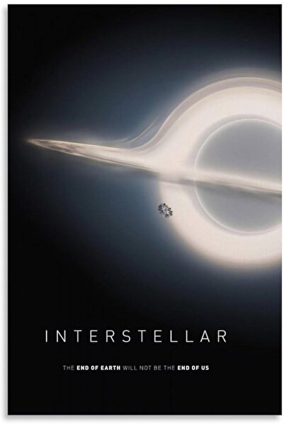 ESSESORIES Interstellar Movie Poster Wall Art Room Decor Self Adhesive