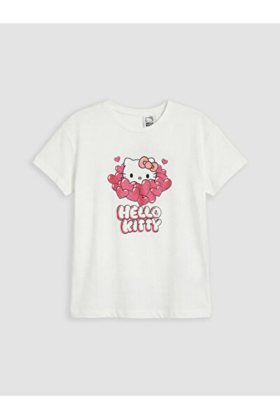 LC Waikiki Rmz Gi̇yi̇m Farkiyla Zero Roba Collar Cute Hero Figure Girl's T-Shirt