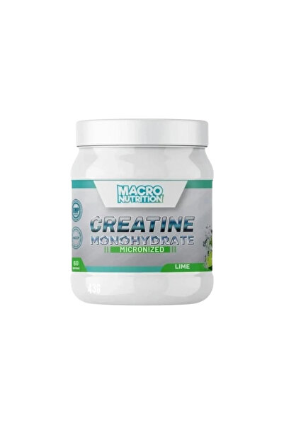 MACRO NUTRITION Macro Nutrition Creatine Monohydrate Micronized Lime 60 Serv ...