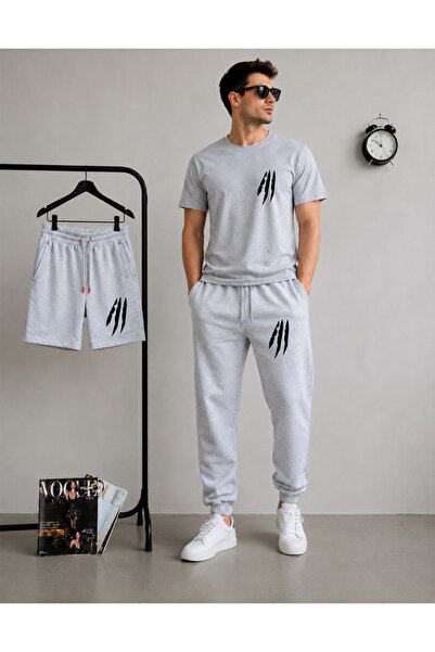 orwen life est. 2022 Unisex 3-Piece Combination Set Oversize T-Shirt + Sweatp...