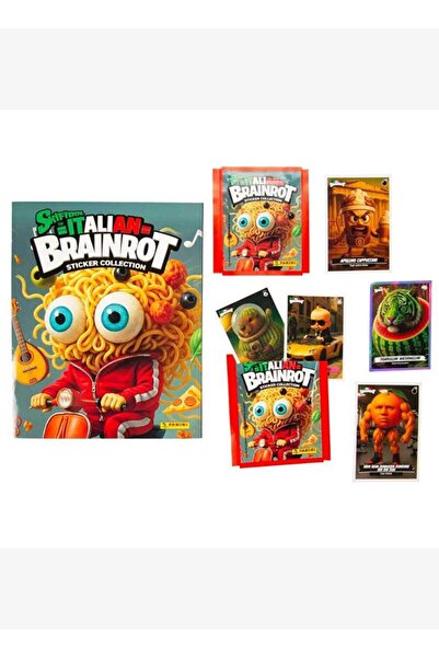 Panini Italian Brainrot Sticker Album 29994