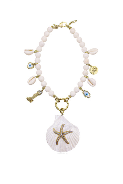 Bayemeyc Vaelyn Natural Stone Necklace